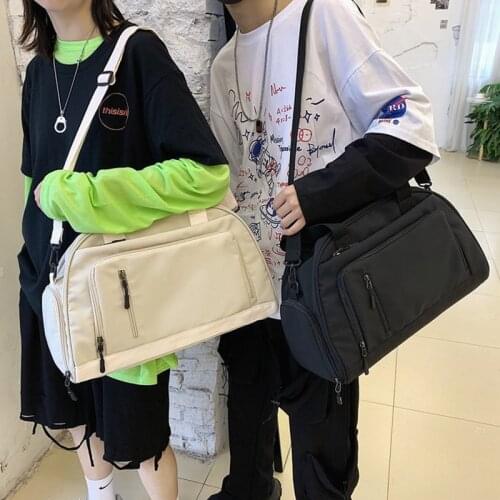 New Portable Yoga Gym Bag For Men Ultralight Fitness Sports Bag Storage Luggage Travel Handbag Solid Big Shoulder Bag XA667F