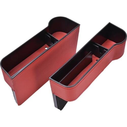2020 New Car Seat Gap Organizer Car Seat Gap Box Filler Multifunctional Auto Seat Crevice Storage Box for Phone Keys Cards Pens
