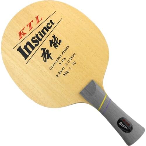 Original KTL Instinct (L-1008, L1008, L 1008) shakehand table tennis / pingpong blade LongShakehand FL