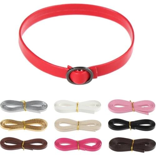 50cm Width 3/5mm DIY Super Mini Doll Bag Belt Material Doll Waist Belts Handmade Doll Clothes Bags Sewing Accessories