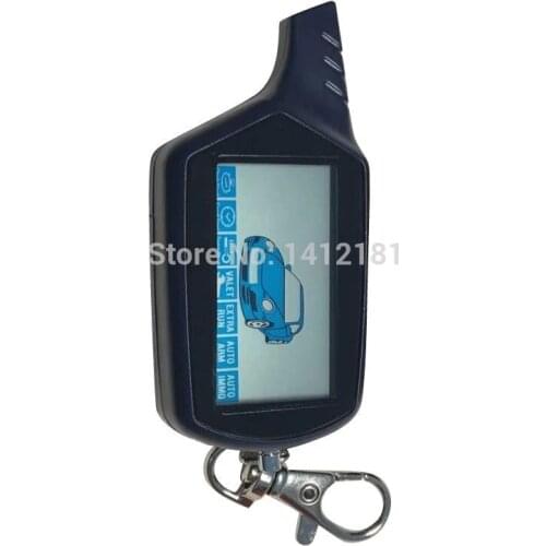 B9 Lcd Remote Control Keychain for KGB FX-7 KGB FX 7 two way car alarm system key fob remote start Security Alert FX7