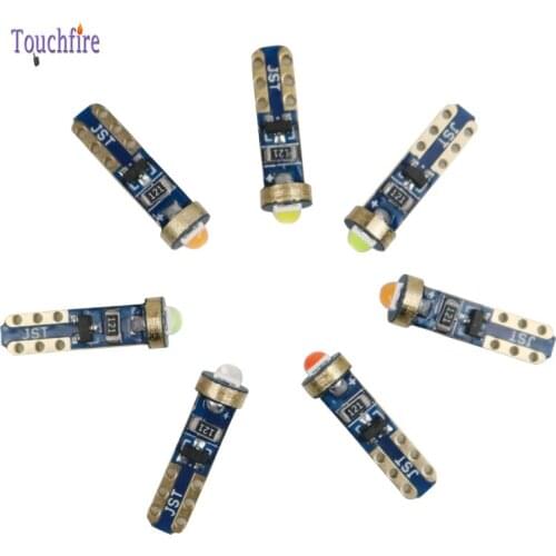 100pcs T5 LED Car Bulb 3030 1smd with Lens Wedge LED Light Dashboard Instrument Lamp 6000k White Pink Ice Blue Red Yellow Green