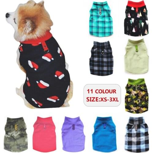 Pet Dog Warm Clothes for Dog Soft Winter Spring Dogs Jacket Coats For Small Dogs Chihuahua for Puppy Pet Clothing Cat Vests 35