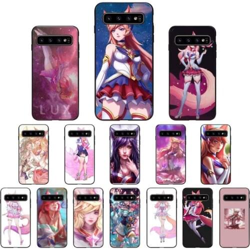 Yinuoda Star Guardian Ahri Phone Case for Samsung S6 S6edge Plus S7 S7edge S8 S9 S10 S10E S20 Plus Ultra