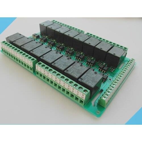 16-way control board Omron relay board drive board amplifier board PLC 3.3V 5V 12V 24V