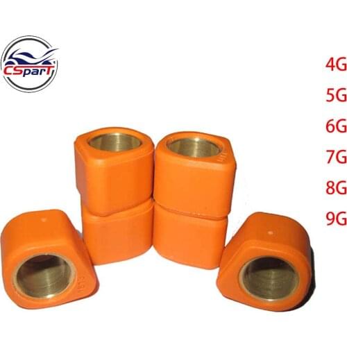 16x13 4G 5G 6G 7G 8G 9G Performance Variator Rollers For GY6 50 50CC 139QMB Scooter DIO Lead 100 110 SCV100 SH50 SKY 50