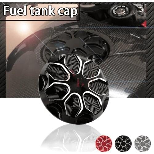 For Ducati SUPERLEGGERA DIAVEL CNC Aluminum Keyless Motorcycle Accessories Fuel Gas Tank Cap Cover