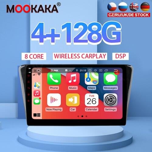 10" Android 10 4G 128GB Car Player For Peugeot 408 2014-2016 Car GPS Navi CarPlay Head Unit DSP Stereo