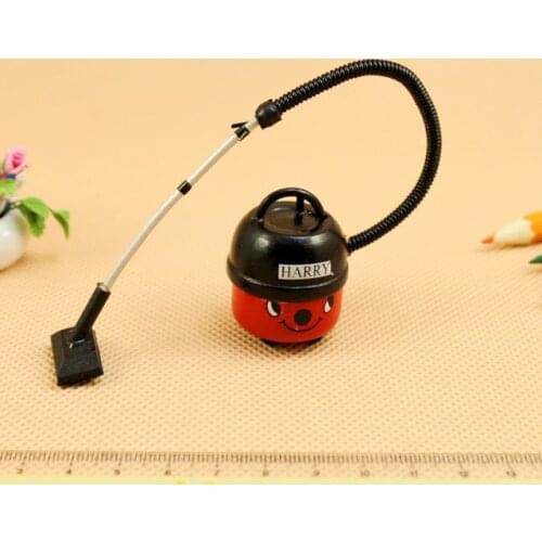 G05-X129 children baby gift Toy 1:12 Dollhouse mini Furniture Miniature Lovely Vacuum cleaner 1pcs