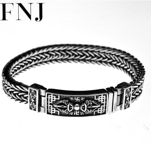 Браслеты FNJ China At AliExpress