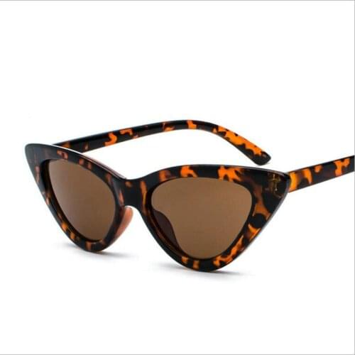 KAPELUS Stylish Triangulated Cat Eye Sunglasses Lovers Style Sunglasses Small Frame Personality Sunglasses 366