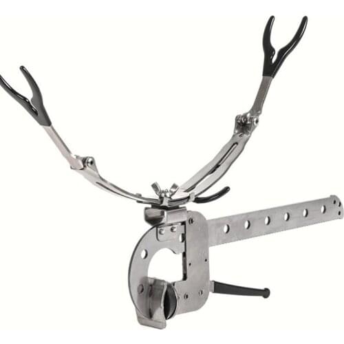 Boat Marine Aluminium Alloy Fishing Rod Pole Rest Stand Bracket Support Holder Adjustable Clamp Fishing Tackle Tools