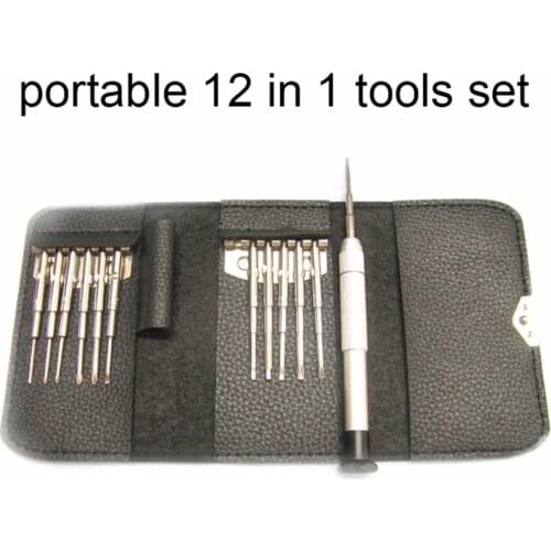 12 in 1 Screwdriver Tools for DJI Mavic Pro Spark Phantom 3 4 RC Camera Drone Phone Laptop Repair Portable Repairing Tool Sets