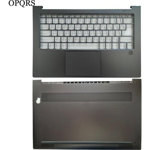 NEW FOr Lenovo yoga C940 C940-14 palmrest upper cover with touchpad AM1ED000710/Laptop Bottom Base Case Cover AM1E000610