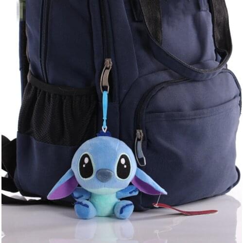 Disney Lilo & Stitch Couple Style Kawaii Plush Keychain Pendant Doll Cartoon Anime Stuffed Plush Girl Toys Plush doll