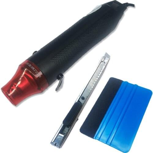 220VUsing Heat Gun Electric Power tool hot air Gun with supporting seat Thermal Power Tool Shrink Plastic Camouflage Vinyl Film