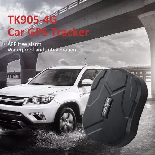 TK905-4G Car GPS Tracker with App Global Mini Waterproof Motorcycle Auto GPRS GSMGPS Location Locator Tracker with Strong Magnet