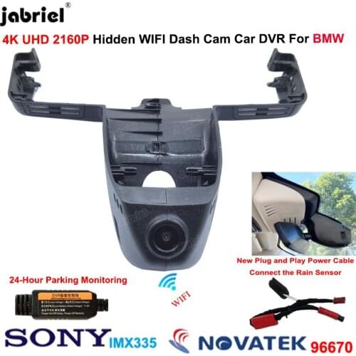 4K 2160P Wifi Car Dvr Dash Camera Video Recorder for BMW X6 M F86 for BMW X6 G06 X6 40i X6 m50i X6 m50d X6 40d 2020 2021 2022