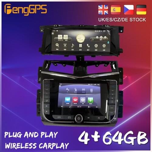 12.3 Android10 For NISSAN PATROL Y62 2010 - 2019 GPS Navigation Car radio Host Multimedia Player Stereo Air Conditioning Board