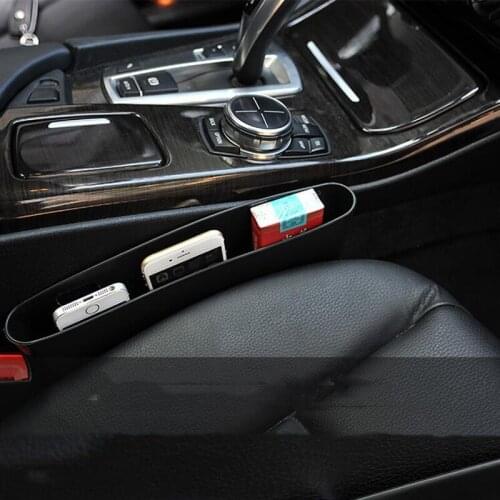 Car seat gap storage box seat back storage box car back clip trash can bracket car interior accessories