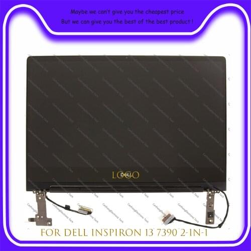 C1C3P 47P4F For Dell Inspiron 7390 2-in-1 p113g p113g001 LCD Touch Screen Replacement Full Assembly With Hinges