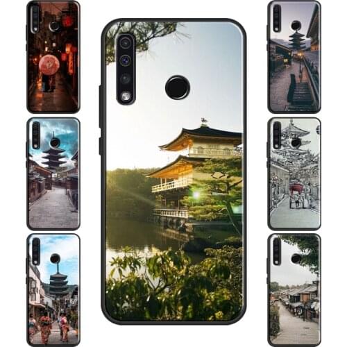 Kyoto Japan Old Capital Case For Huawei Nova 5T Y9 Y6 Y7 2019 Honor 10 Lite 20 Pro 9 10i 7X 8X 9X 7A 8A 8C V20