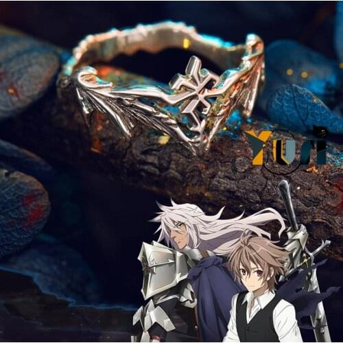 Fate/Stay Night Siegfried Saber Original 925 Sterling Silver Ring Cosplay Prop Daily Men Women 61mm USA Size #9.5 Cos Fan Gift C