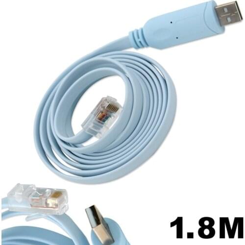 FTDI Network Routers USB RS232 to RJ45 Console Cable For Huawi Cisco Router switch