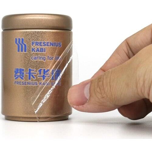 Customized UV Transfer Stickers High Adhesive Keep Transparent Business Logo Decals Customized Logo Labels