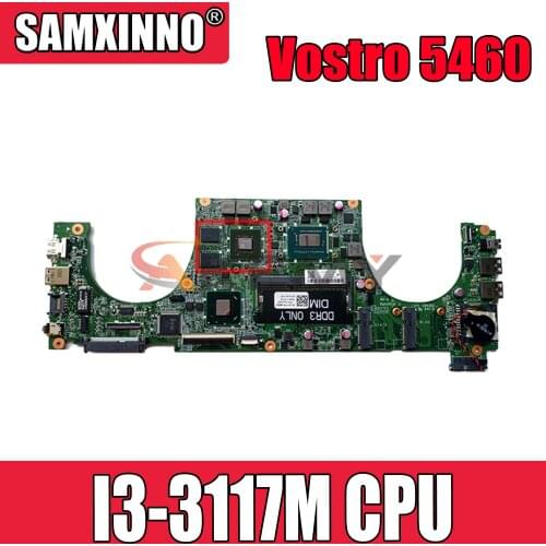 Original Laptop motherboard For DELL Vostro 5460 Core I3 Mainboard CN-0R6R4V 0R6R4V DA0JW8MB6F1 SR0N9 N13P-GV2-S-A2