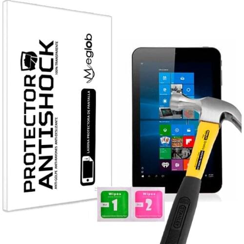 Screen protector Anti-Shock Anti-scratch Anti-Shatter compatible with Tablet Irulu WalknBook 2 Mini