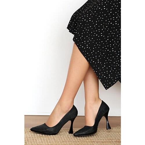 Pink Potin Women Heels Shoes 012-521-21