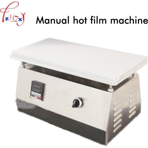 Manual transparent film sealing hot film machine desktop smoke film ironing sealing machine 220V 500W
