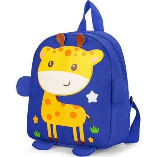 Fashion Childrens Backpack Summer Trend Cartoon Pictures Schoolbag For Kids Oxford Cloth Waterproof Outdoor Travel Backpacks