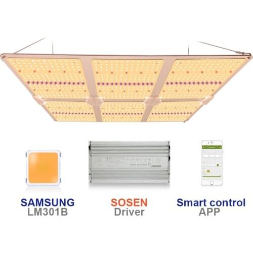 SF6000 600w Samsung LM301H LM301B Panel Board Spectrum King Tent Kit SF 6000 LED Grow Light
