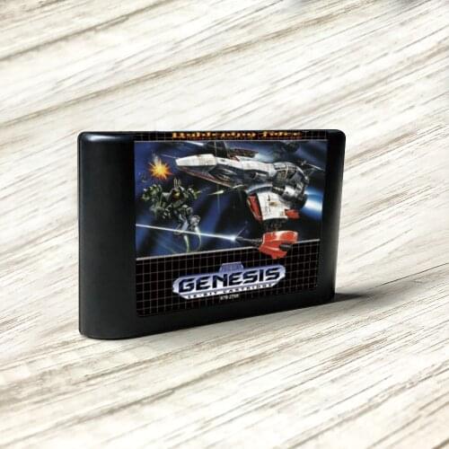 Thunder Force IV - USA Label Flashkit MD Electroless Gold PCB Card for Sega Genesis Megadrive Video Game Console