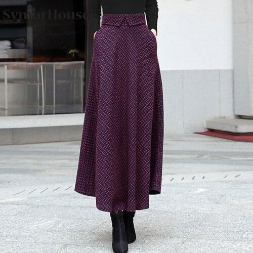 Женские юбки макси SymorHouse China At AliExpress