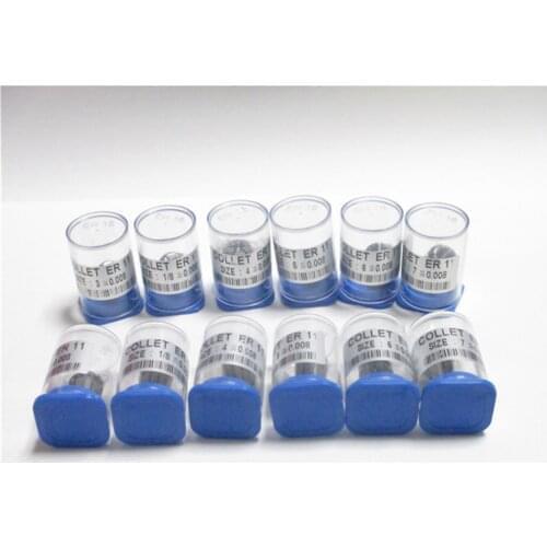 High Precision 0.008mm ER11 collets 3mm-7mm ER 11 Spring Collet Suitable for ER Collet Chuck Holder
