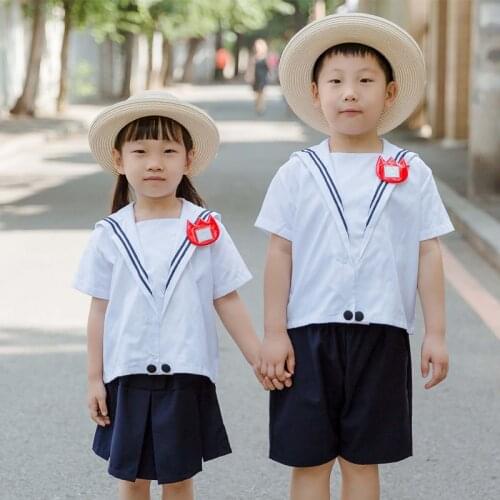 Japanese School Uniform Kids Outfit School Girl Uniform Cosplay Anime School Uniform Children Clothes Kawaii Skirts セーラー JL1211