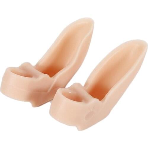 1Pair=2Pcs Toe Separators Spacer Straightening Silicone Bunion Corrector Big Toe Separators Foot Care Bunion Adjuster Tool