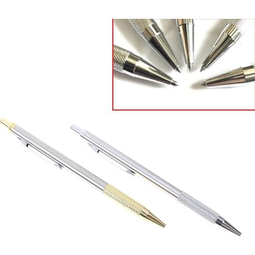 1PC Carbide Scriber Hard Metal Tile Cutting Machine Lettering Pen Engraver Glass Knife Scriber Cutting Tool Diamond Glass Cutter