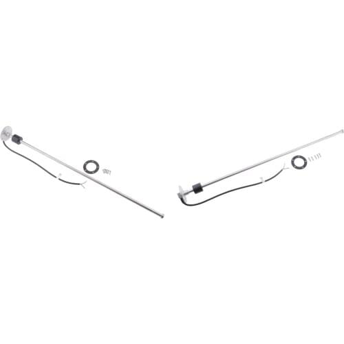 2 Pieces 700mm Marine Fuel Water Level Gauge Sensor Stainless Steel Silver