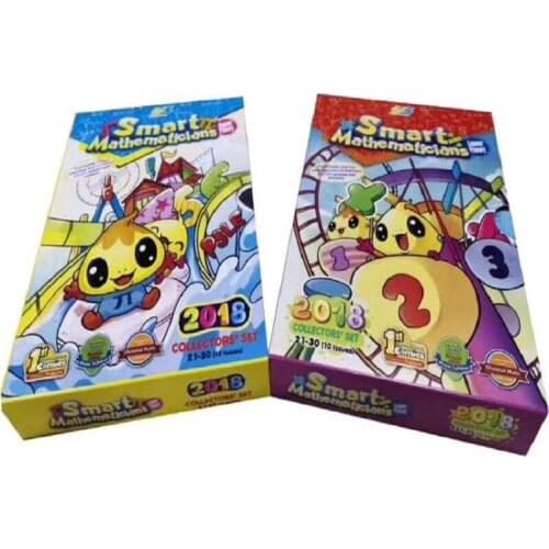 20 Books 2018 Smart Mathematicians Lower Primary English Comic Books Children Learn Math Books