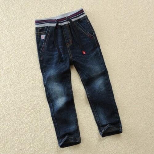 2019 new childrens boys jeans trousers spring and autumn stretch childrens pants