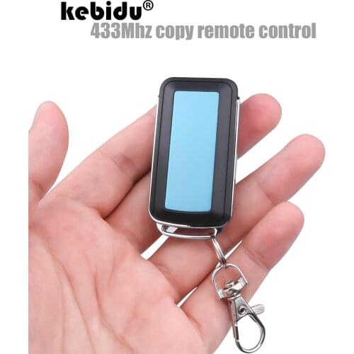 Kebidu Mini Cloning Remote Control Electric Copy Controller Wireless Transmitter Switch 4 buttons Key Fob 433MHz