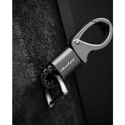 Motorcycle Alloy Keychain Leather for HONDA CB600F CB600 CB599 CB900F Hornet 250 600 900 CB500F CB919 motorcycle accessories