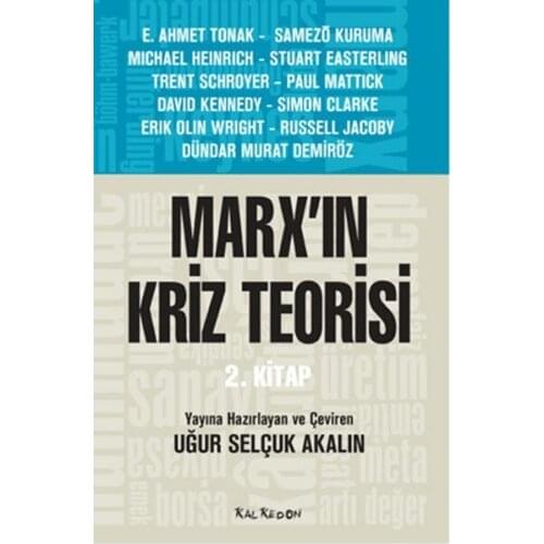 Marx'ın Crisis Theory 2. Book Collective Kalkedon (TURKISH)