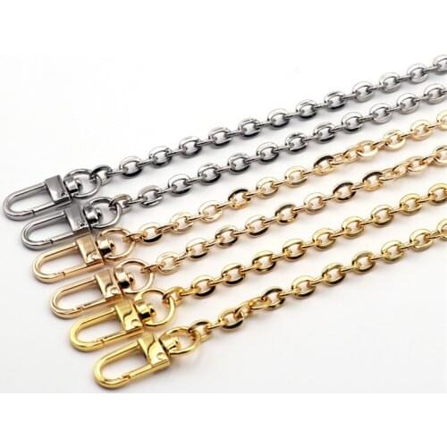 Fashion O Shape Bag Chain Accessories Metal Replacement Messenger Shoulder Bag Fine Chain Crossbody Bag Strap DIY Handbag Handle