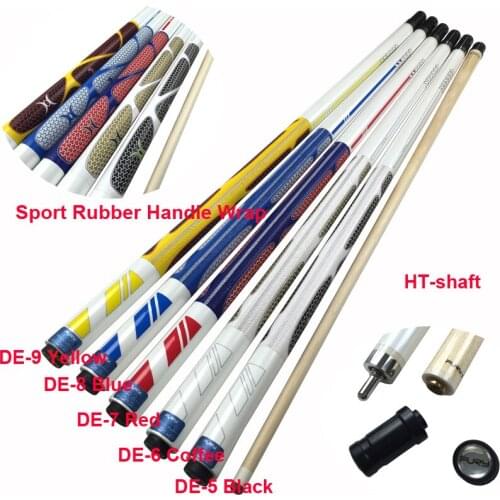 Original FURY FS Series Cue 5colorful Pool billiard stick 58" with sport rubber handle and 11.75mm/12.75mm tip
