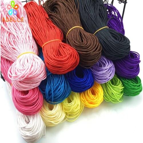 High Quality 2mm braided Nylon rope Polypropylene rope Curtain blinds accessory DIY accessory 15 Colors free shipping 90-100m